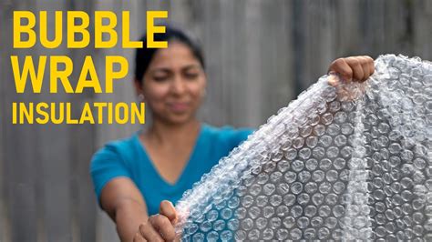Is bubble wrap a bad insulator?